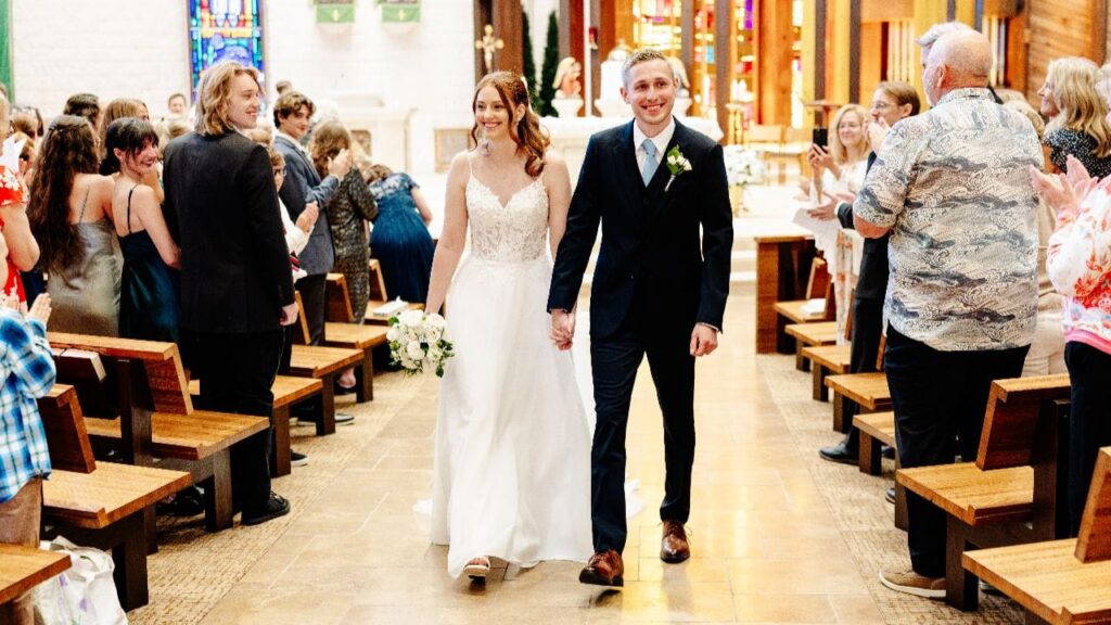 Wedding at St. Therese